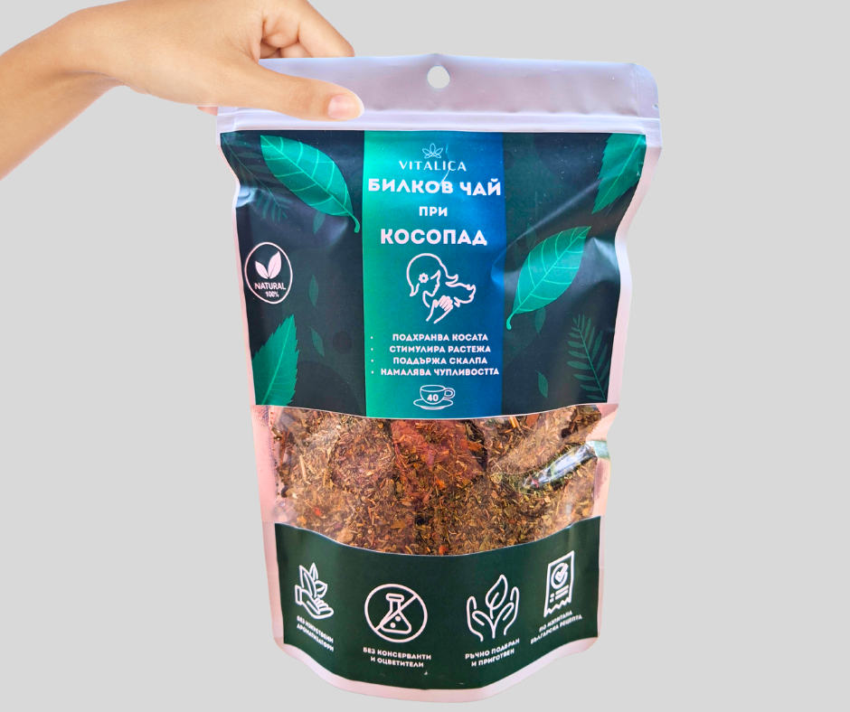Билков чай при косопад
