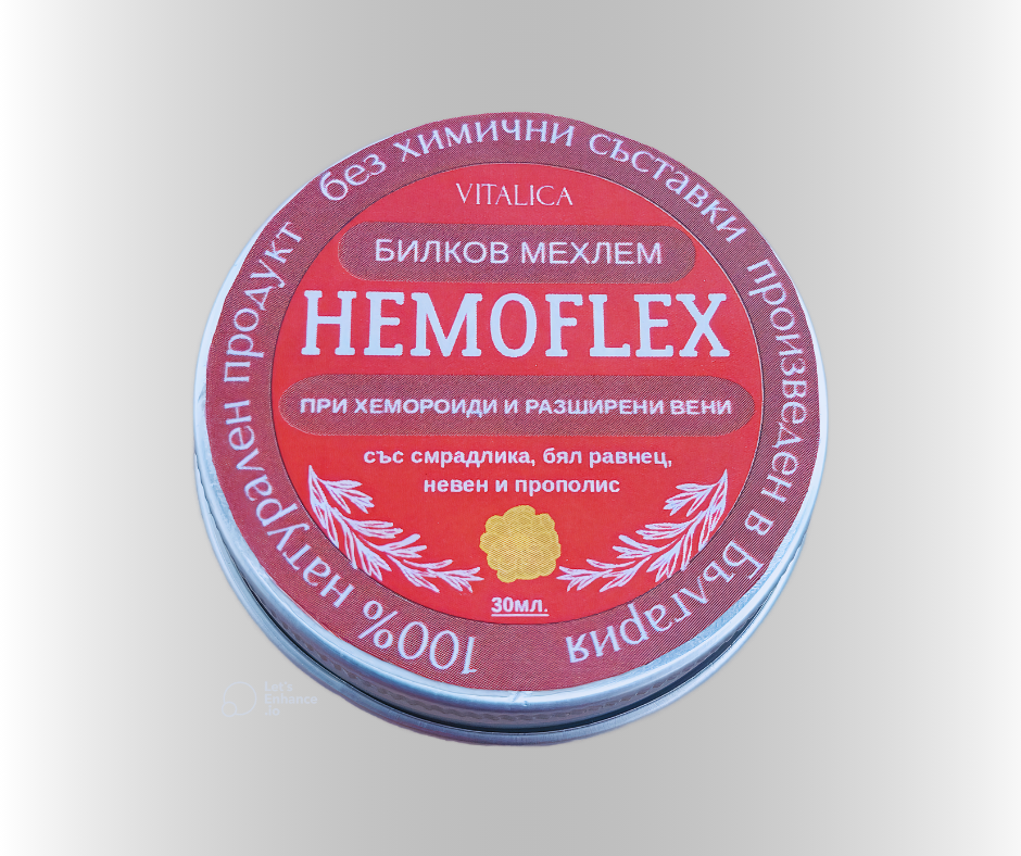 Hemoflex - мехлем при хемороиди 3бр. + 1 подарък